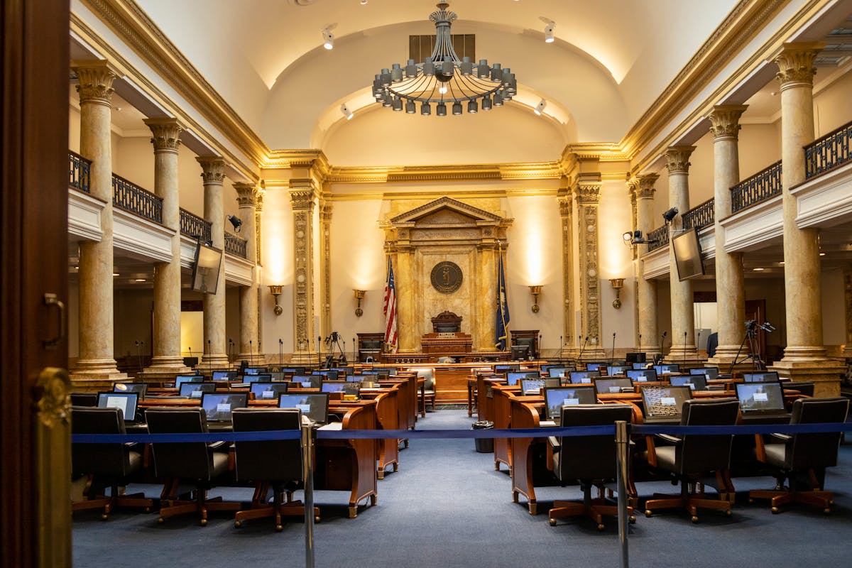 Interior of a Government Building