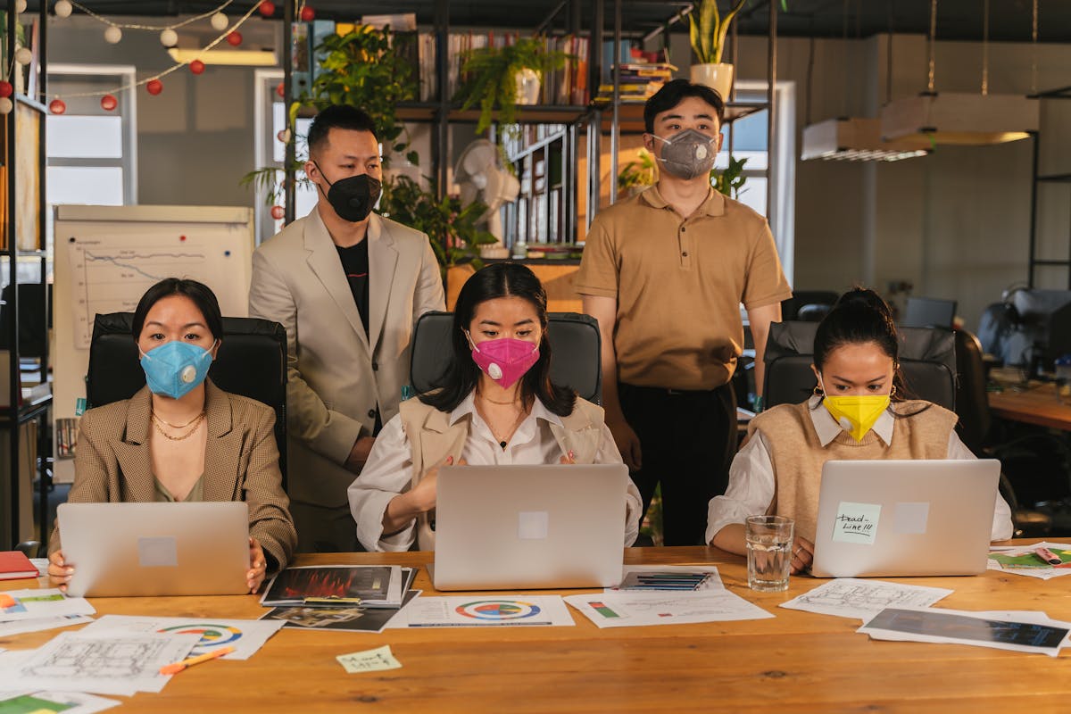 People Wearing Face Masks